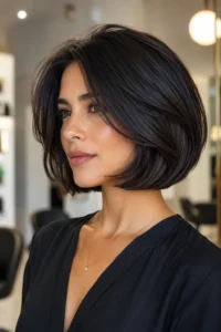 12. Short Bob with Internal Layers