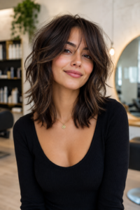 6. Medium Shag Cut