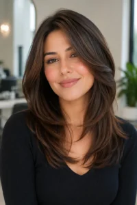 45. Off-Center Layered Cut