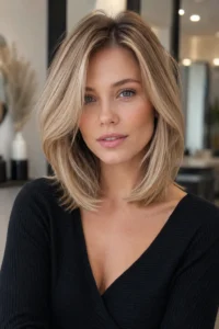 28. Collarbone Cut with Scalp Layers
