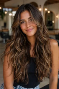 28. Lived-In Brunette