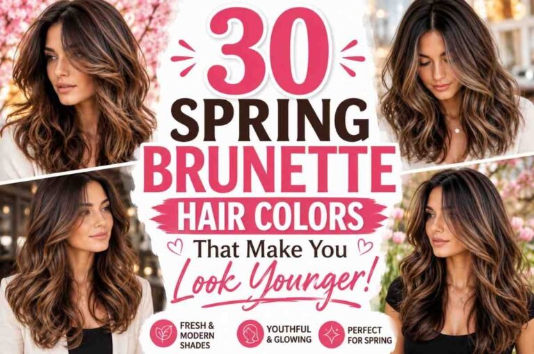 spring brunette haircolors