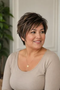 18. V-Cut Layers on a Short Bob