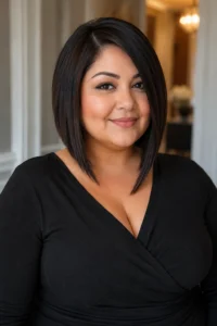 23. Angled Bob with Longer Front Pieces