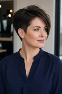 29. Angled Bob with Undercut