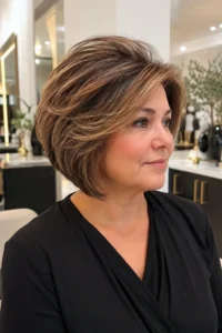 37. Layered Bob with Root Lift
