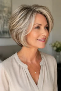14. Stacked Soft Layered Bob