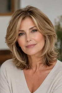 6. Soft Layers Around the Face with Wispy Ends