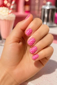 26. Pink Polka Dots