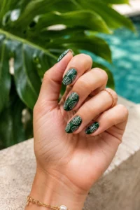 4. Tropical Leaf Print
