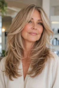 26. Long Layers on Fine Hair for Maximum Movement