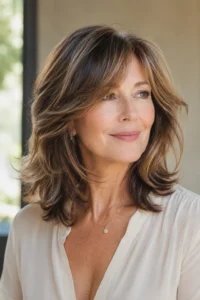20. Romantic Shoulder Length Cut with Loose Layers