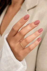 16. Dusty Rose with Matte Finish