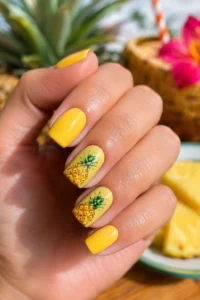 9. Pineapple Print