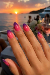 7. Sunset Pink to Purple