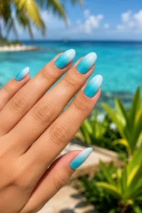 4. Paradise Blue Ombre