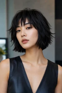 22. Blunt-Edge Shag for Coarse Texture