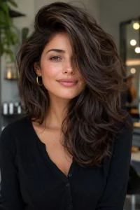 33. Side-Swept Volume Shag