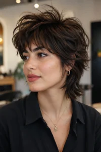 31. Crown-Lifted Volume Shag