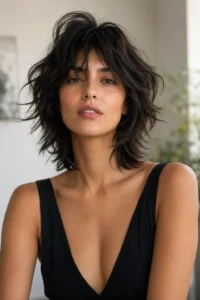 4. Tousled Textured Short Shag