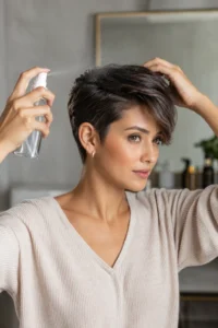 5. Refresh Second-Day Hair with Water Mist