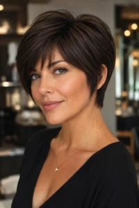 29. Blunt Perimeter Fine Hair Pixie