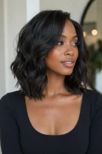 8. Collarbone Length with Internal Layers