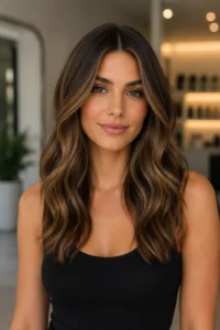 17. Long Layers with a Center Part