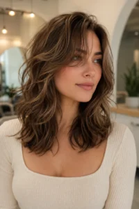 22. Soft Wispy Face Framing