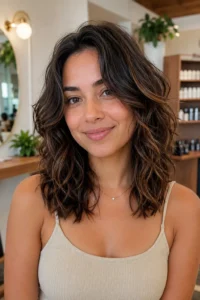36. Wash and Go Layered Waves