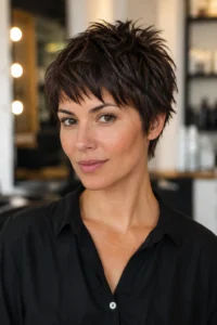 22. Piecey Texture Short Cut