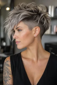 25. Undercut Texture Contrast