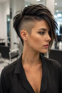 32. Shaved Side with Layered Top
