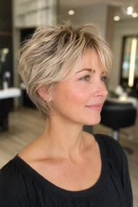 37. Fine Hair Feather Cut