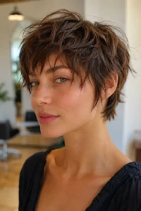 5. Razor-Cut Short Layers