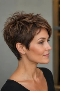 8. Textured Choppy Crown