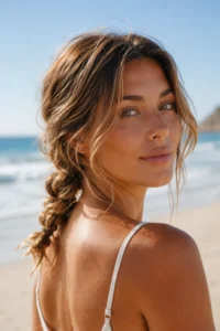 3. Loose Braid at the Nape