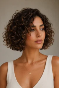 8. Curly Bob
