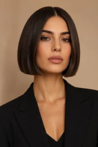 20. Middle-Parted Bob