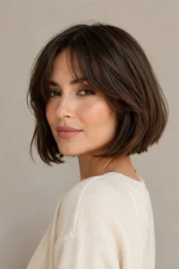 18. Bob with Bangs