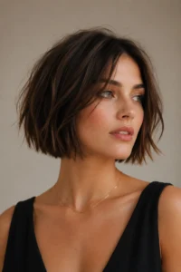 6. Textured Bob