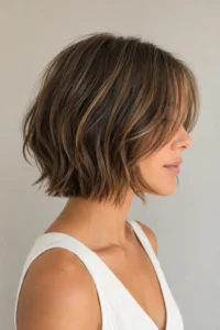 34. Low-Maintenance Layered Bob