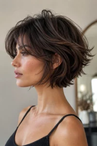 11. Italian Layered Bob
