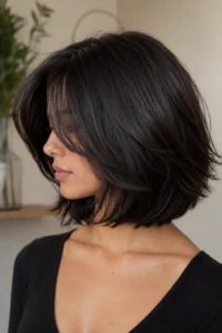 16. Layered Bob for Thick Hair