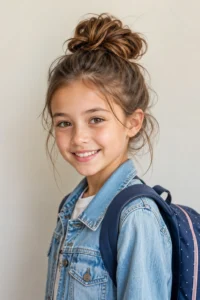 11. Five-Minute Messy Bun