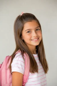 20. Fast Half-Up Clip Hairstyle