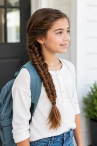 33. Side Fishtail Braid