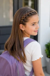 36. Braided Headband Hairstyle