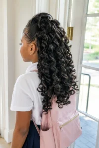 43. Flexi-Rod Curls for School