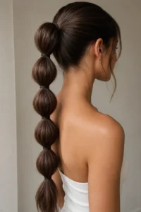11. Bubble Ponytail